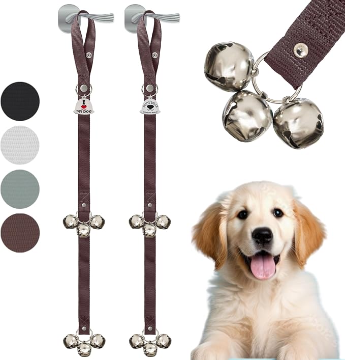 Caldwell's Pet Supply Co. Dog Potty Bells, Dog Door Bell, Bells To Go Outside by CaldwellsPetSupplyCo