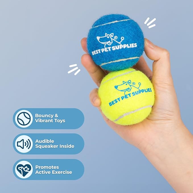 Best Pet Supplies Interactive Squeaky Dog Chew Toy, Ideal Dog Toys - Image 3