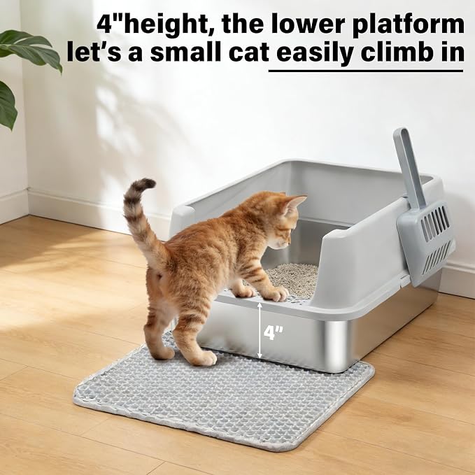 Stainless Steel Litter Box - Image 3