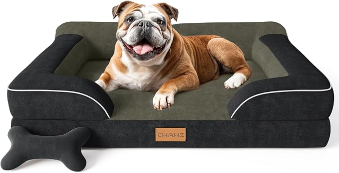 Dog Beds for Large Dogs, Orthopedic Dog Bed by CWAWZ