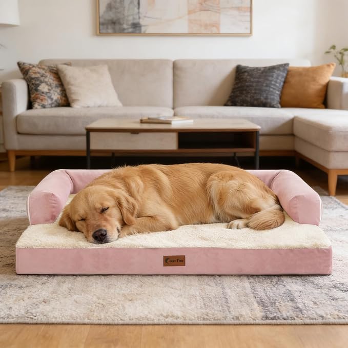 Orthopedic Dog Beds for Large Sized Dogs, Waterproof Egg Crate Foam Large Dog - Image 9