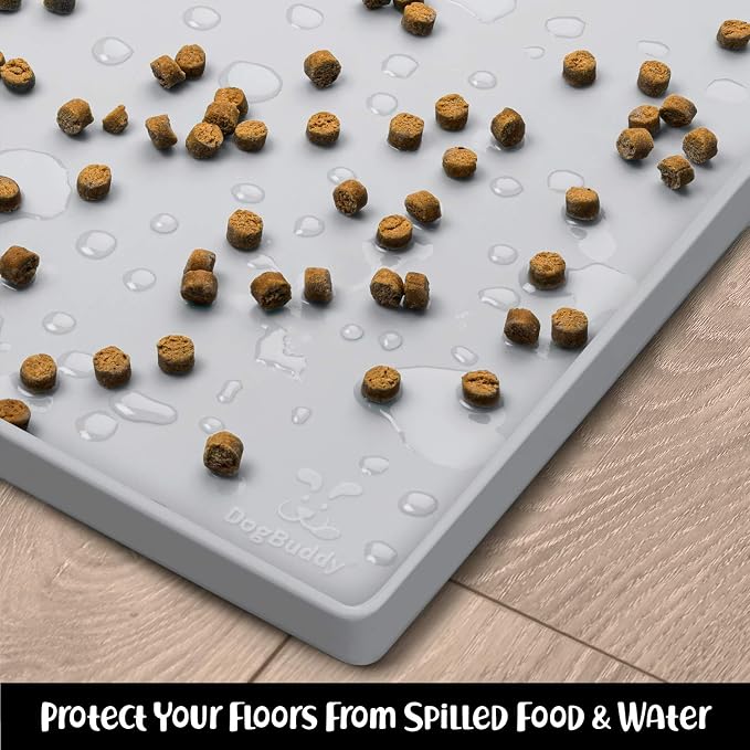 DogBuddy Dog Food Mat – Waterproof Dog Bowl Mat - Image 6