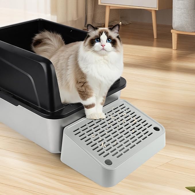 Cat Litter Box Ramp, Litter Box Step Mat - Image 7
