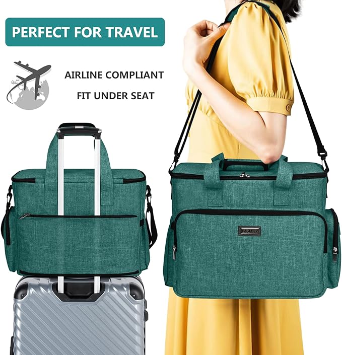 BAGLHER Dog Travel Bag, Airline Approved Pet Tote Organizer - Image 6