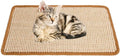Cat Scratcher Mat, 19.68 x 9.84 Inch Sisal Cat Scratching Pad Rug by MUYG