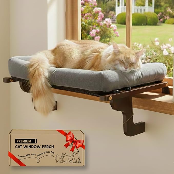 PURRHOUSE Cat Window Perch by PURRHOUSE