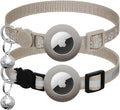 2 Pack Airtag Cat Collar Breakaway by LAFAYIspecializesinpetcollars