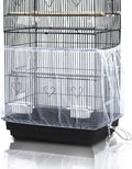 ASOCEA Bird Cage Seed Cather, Universal Adjustable Birdcage Cover Skirt Nylon by ASOCEA