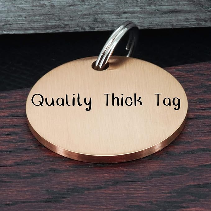 Ultra Joys Stainless Steel Personalized Dog & Cat Tags, Custom Engraving Front - Image 4