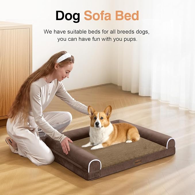Medium Large Dog Bed Orthopedic Washable: Beds Bolster Medium Large Sized Dog - Image 3