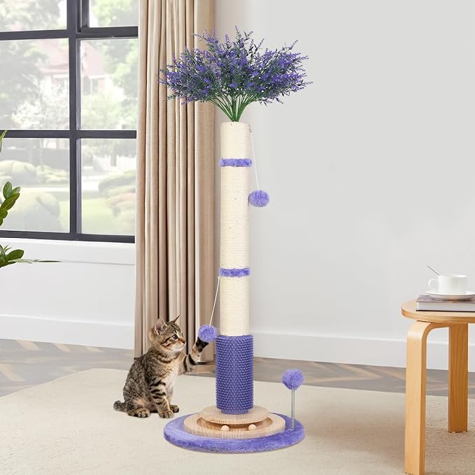 Cat Scratching Post for Indoor Large Adults, Cute Tree - Image 9