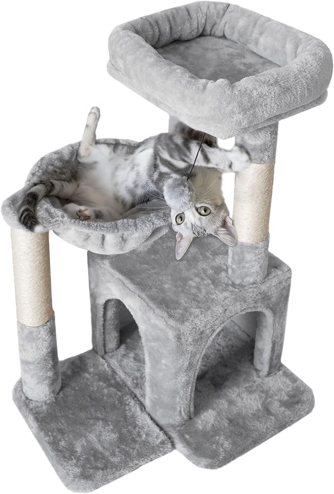 Pesofer Cat Tree, Small Cat Tower - Image 3