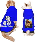 Custom Dog Hoodie Add Your Design Soft & Warm Personalized Photo Text Logo Name by Custom