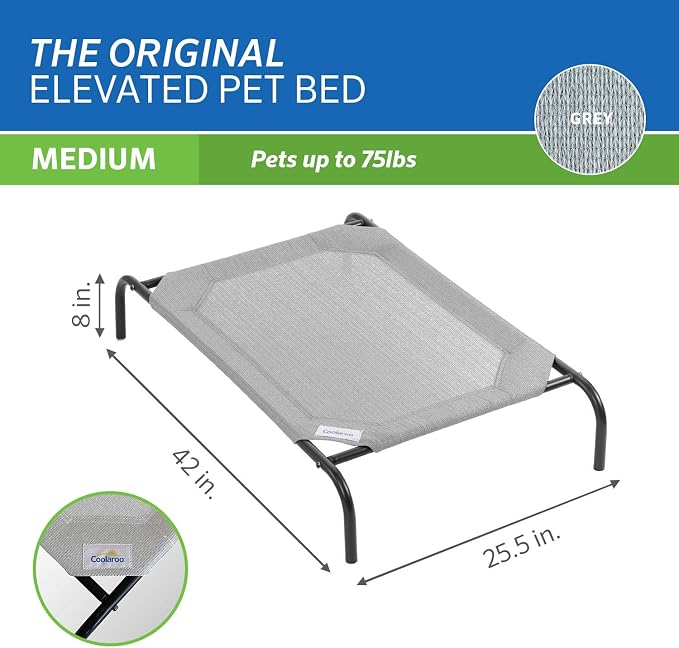 Coolaroo Original Elevated Dog Bed - Image 4