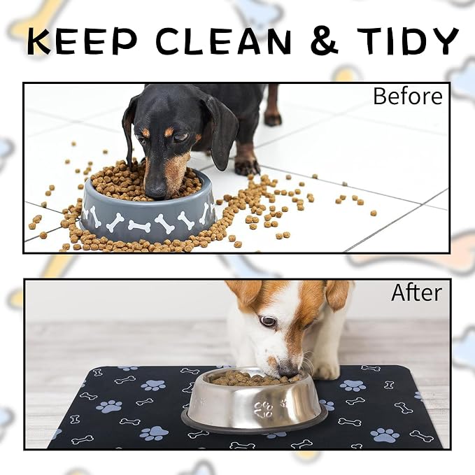 Pet Cat Dog Food Mat Non Slip Mat - Image 6
