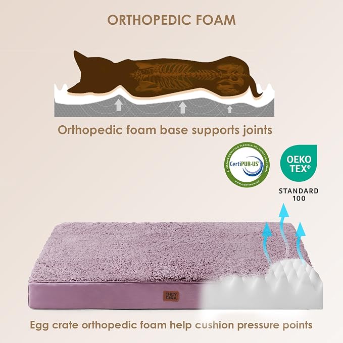 EHEYCIGA Orthopedic Medium Dog Beds - Image 3