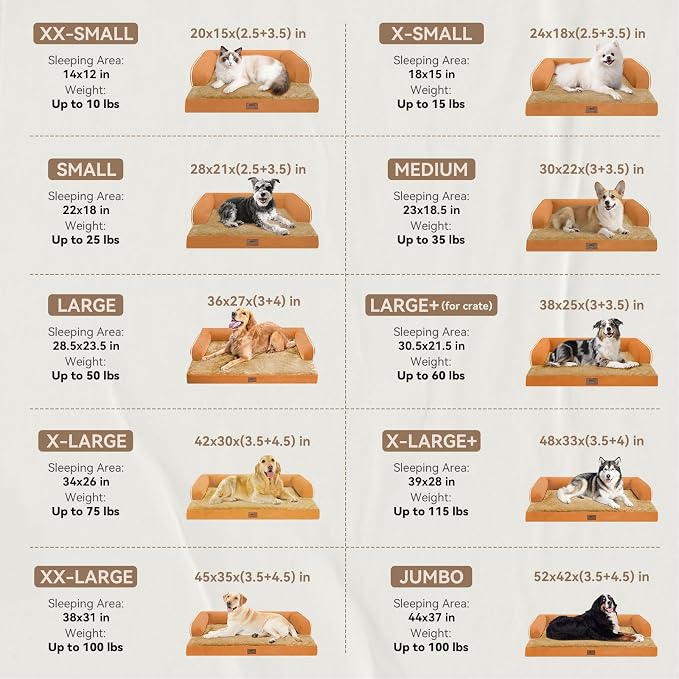 Large Dog Bed Orthopedic Washable, Orthopedic Dog Beds - Image 2