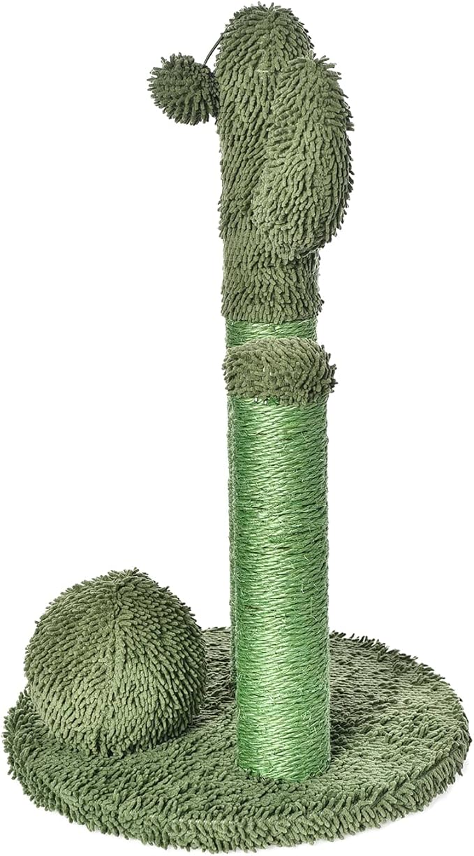 Amazon Basics Cat Scratching Post, Indoor Cactus Triple Posts - Image 2