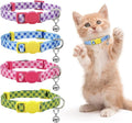 azuza 4 Pack Breakaway Plaid Kitten Collar by azuza