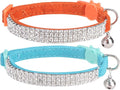 EXPAWLORER Soft Velvet Safe Cat Collars by EXPAWLORER