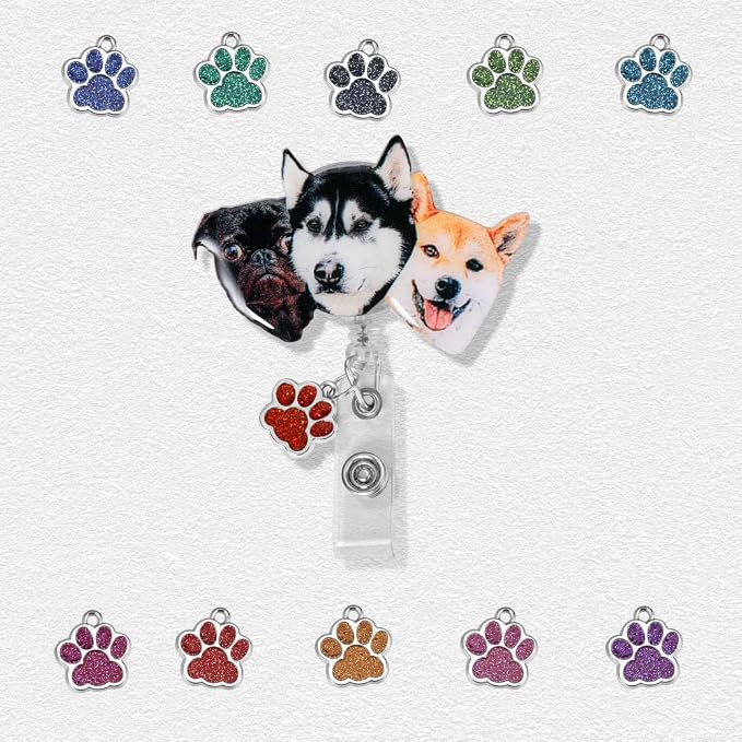 callie Personalized Pet Badge Reel - Image 2