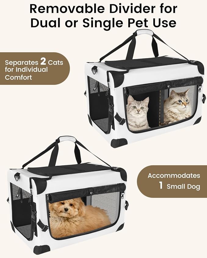 Extra Large Cat Carrier for 2 Cats - Image 3
