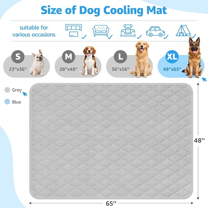 LOOBANI Dog Cooling Mat for Large Dogs - Image 4