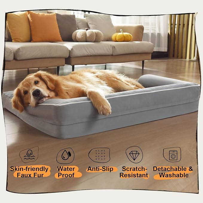 Dog Bed Large Sized Dogs-Orthopedic Waterproof Bed - Image 6
