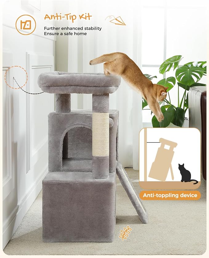 PAWZ Road Cat Tree, 30 Inches Cat Tower - Image 6