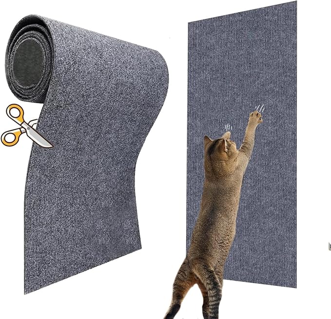 KEYIDE 79 x 16 Cat Scratch Couch Furniture Protector, Cat Scratcher Wall Pad by KEYIDE