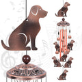 Outdoor Dog Wind Chimes, Gifts for Mom & Grandma & Family, Music Wind Catcher by Solawindchime