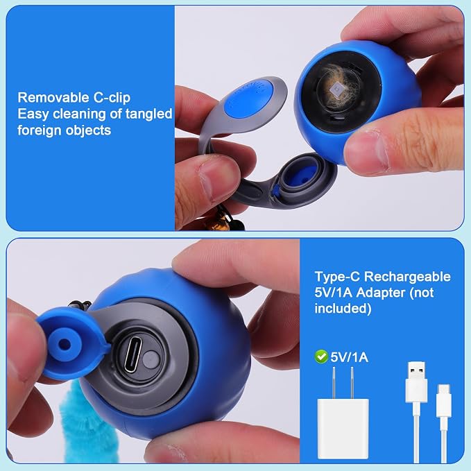 BABORUI Interactive Cat Toy Ball - Image 7
