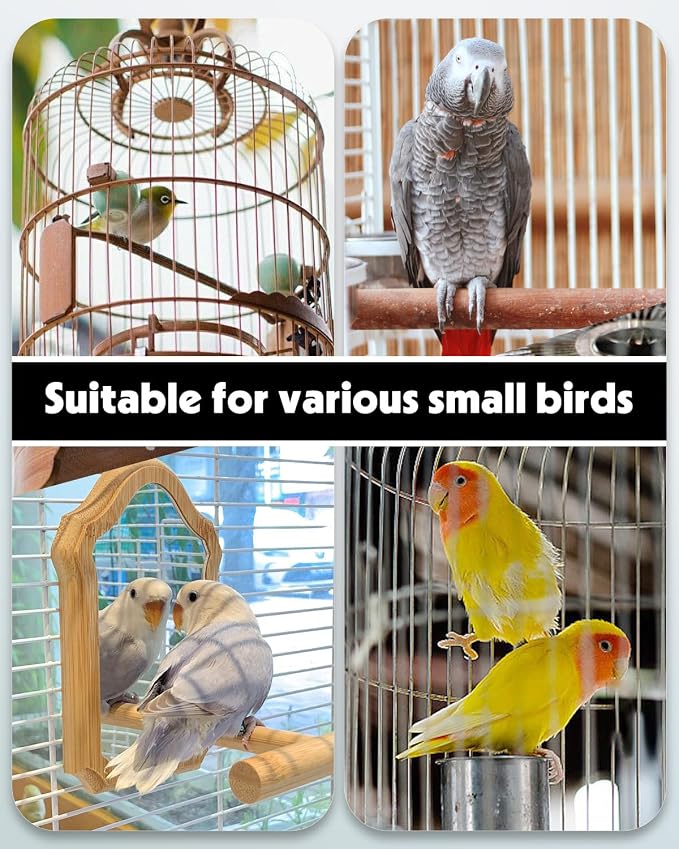 Pawfly 2 Pcs Bird Water Dispenser, Automatic Water Feeder, Plastic Cage Water - Image 4