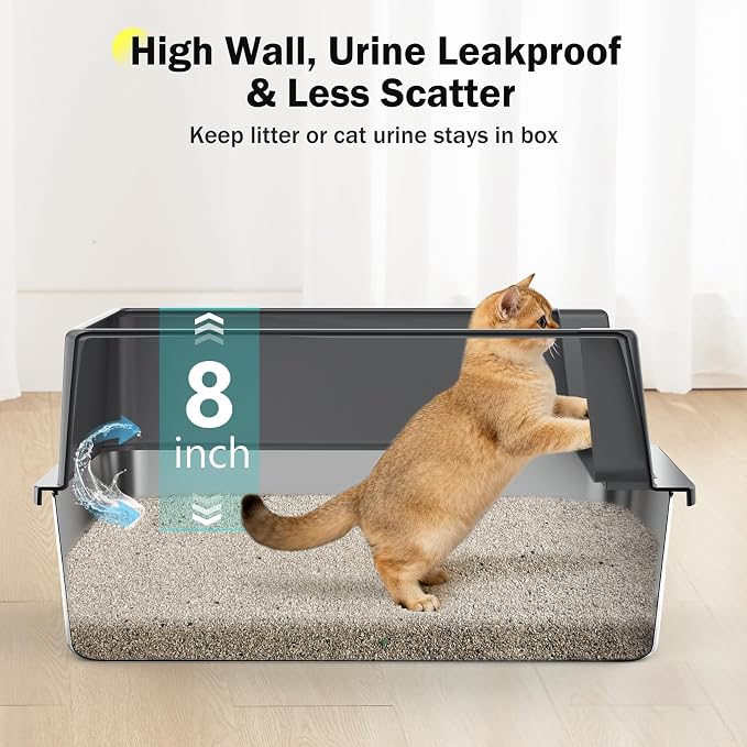 Stainless Steel Cat Litter Box - Image 2