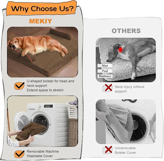 Small Dog Bed Orthopedic Washable Cat Bed Memory Foam Small Couch Sofa Indoor - Image 4
