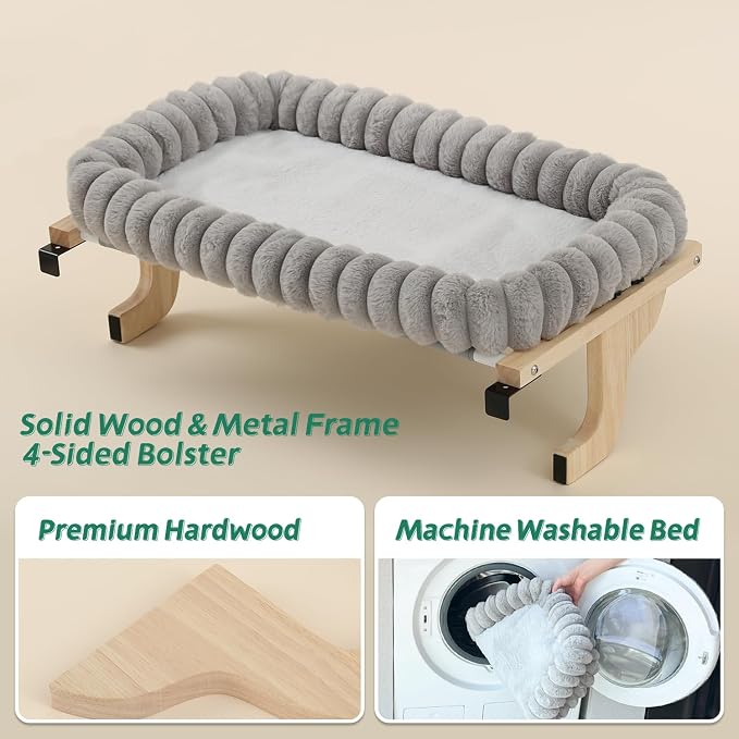 Zakkart SnugCloud Cat Perch for Window Sill - Image 8