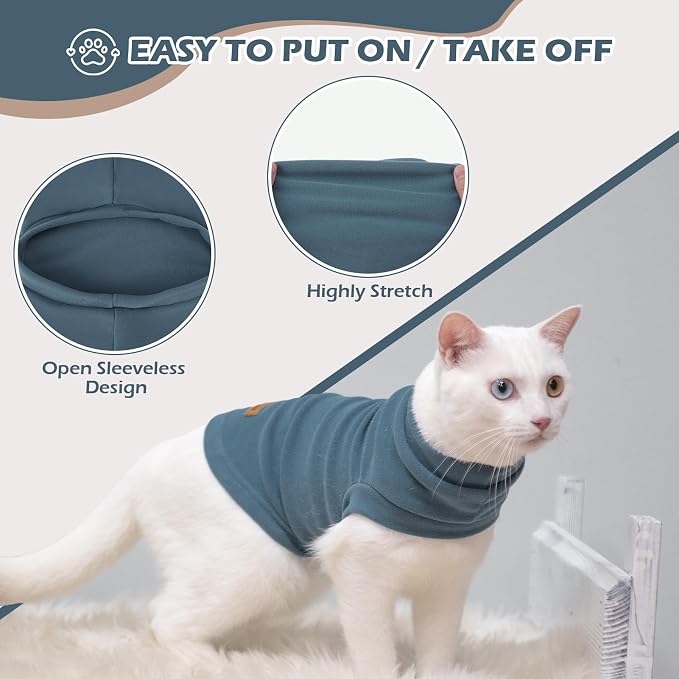 EXPAWLORER Soft Cat Sweater - Image 3