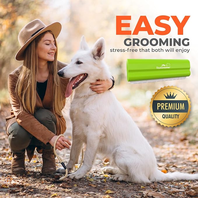 EasyGroomer Deshedding Brush for Dogs & Cats – Undercoat Grooming Tool for - Image 8