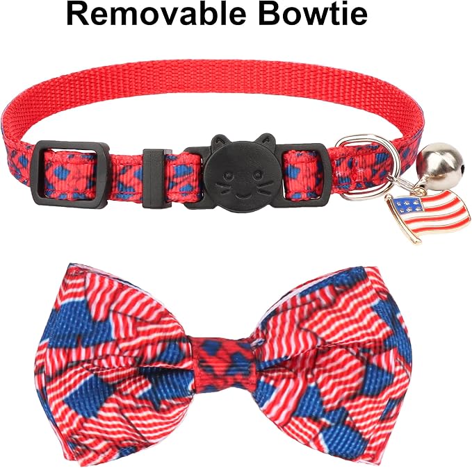 ADOGGYGO American Flag Cat Collars - Image 5