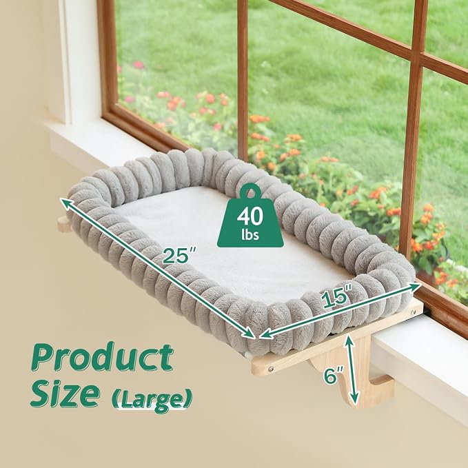 Zakkart SnugCloud Cat Window Perch - Image 7
