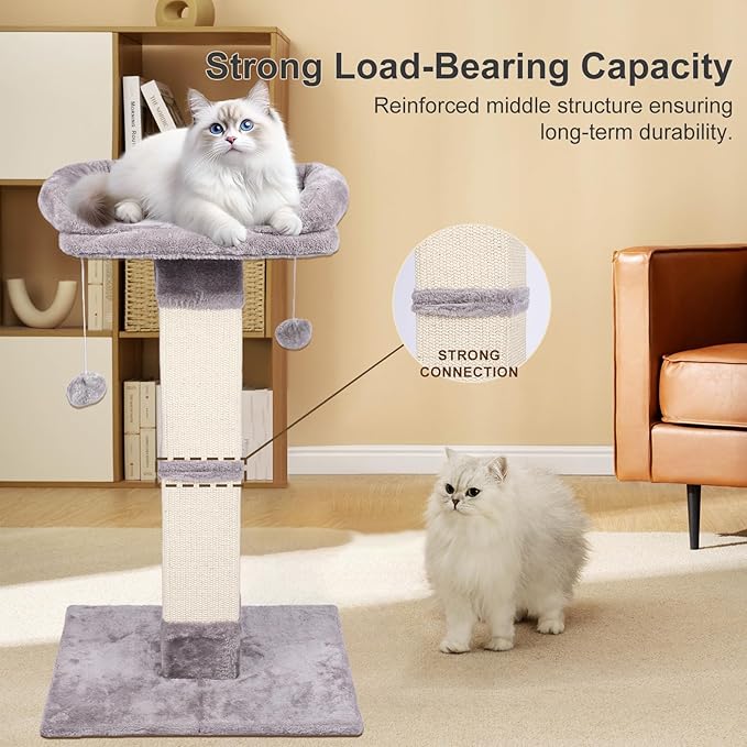 34" Tall Cat Scratching Post - Image 4