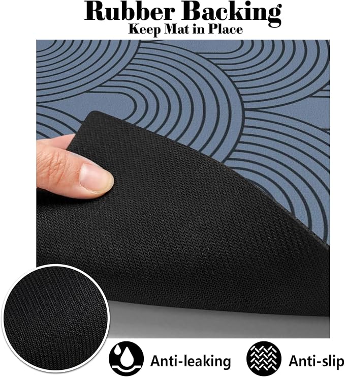 Dog Food Mats for Floors Absorbent, Pet Cat Food Mat - Image 5