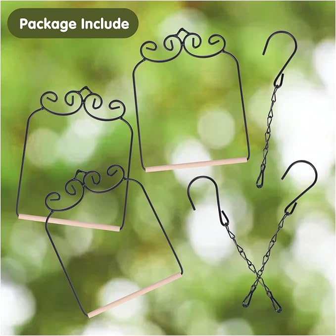 3PK Metal Frame Hummingbird Swings and Perches - Image 6