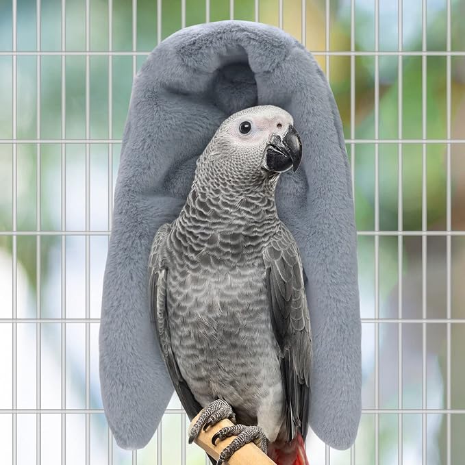 Cozy Bird Blanket Parrot Cage Snuggle Hut Warm Bird Nest House Bed Hanging - Image 5