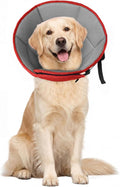 Dog Cone for Large Dogs After Surgery, Soft Dog Cone Collar for Dogs to Stop by Allroaring