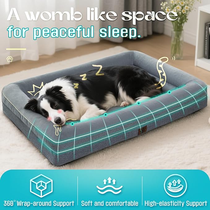 Waterproof Memory Foam Dog Beds - Image 2