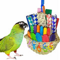 Super Bird Creations SB669 Wicker Foraging Basket Bird Toy by SuperBirdCreations