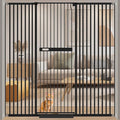 WAOWAO 71" Extra Tall Cat Pet Gate 29.92-61.42" Wide Pressure Mounted Walk by WAOWAOBABYSAFETYPRODUCTS