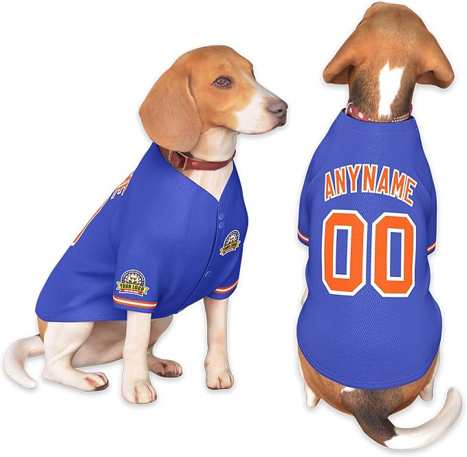 Custom Dog Baseball Jersey by KXK