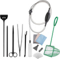 7 Pieces Fish Tank Vacuum Gravel Cleaner Kit by Filhome